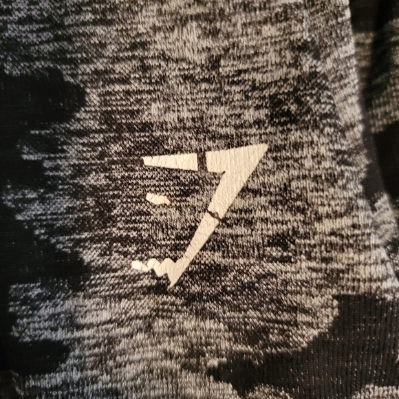 Gymshark Black And Grey Camo Leggings - Picture 4 of 4
